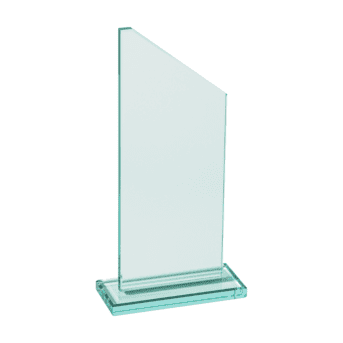 20cm Jade Economy Glass Plaque
