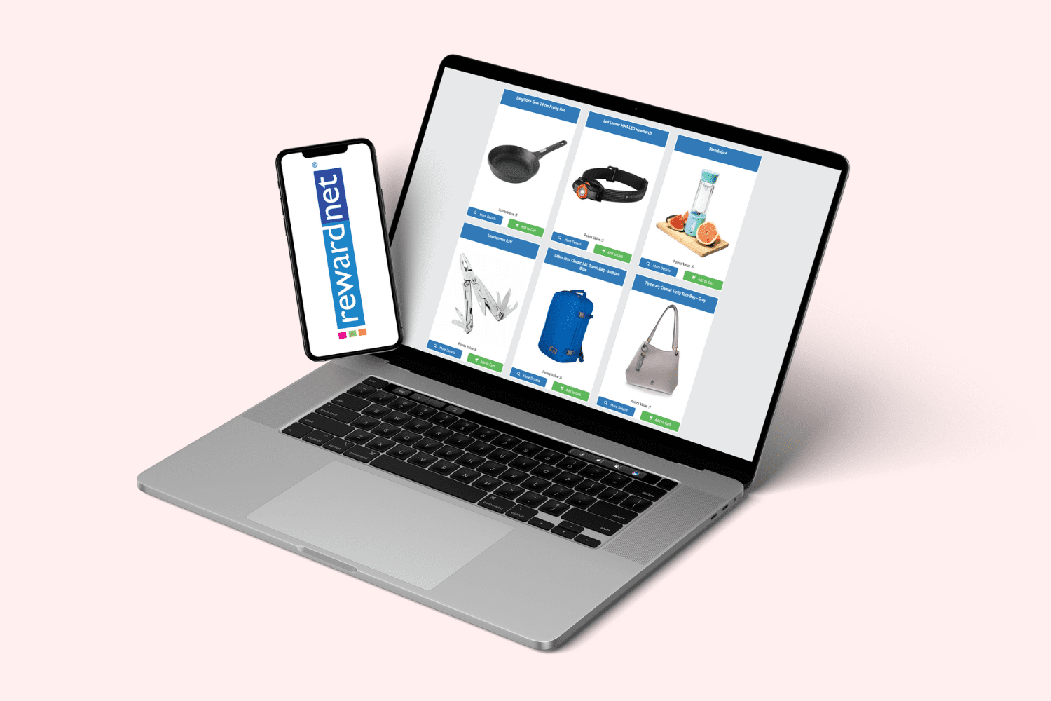 Choice of Gift on RewardNet